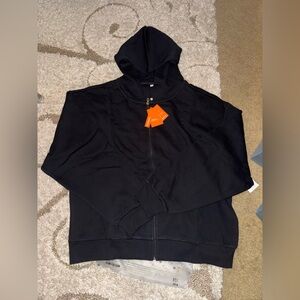 YoungLA "Mola" full-zip hoodie in black (men’s XL)
